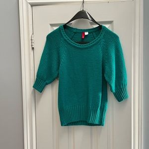 Turquoise Knit Sweater